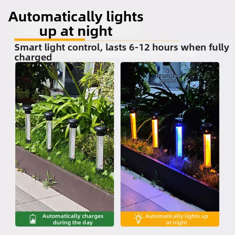 Solárna vonkajšia lampa, vodotesná, model YZ-1127, 0,5W, čínske štýl, osvetlenie 6–12 hodín