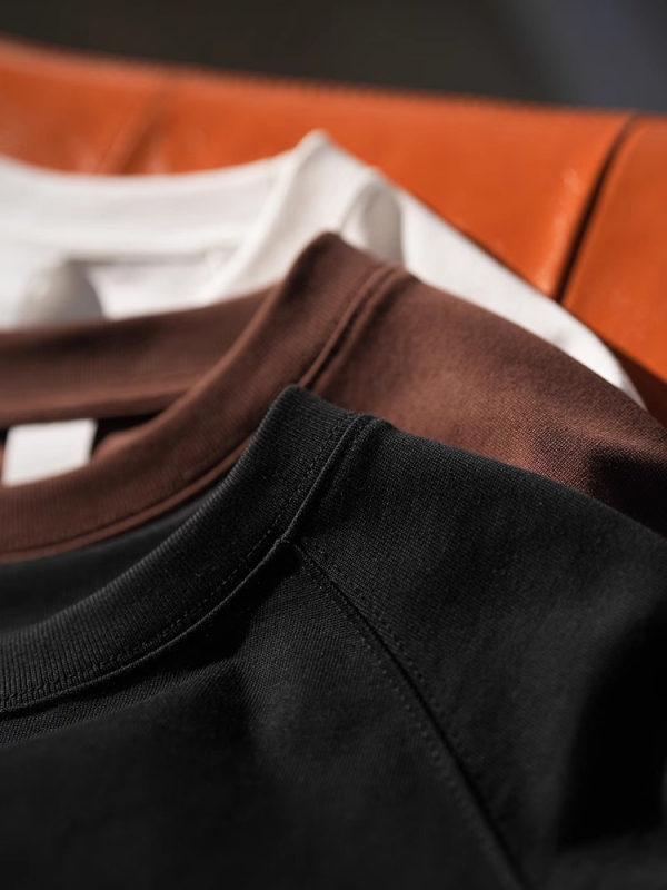 Muška majica s dugim rukavima, pamuk-mješavina, labav kroj, okrugli izrez, raglan rukavi, proljeće-jesen