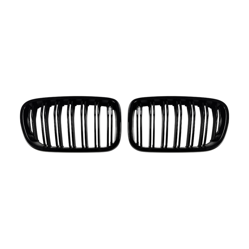 BMW X3 F25 2011-2013 Prednja rešetka branika, središnji dio, jednostruka/dvostruka linija, ABS plast