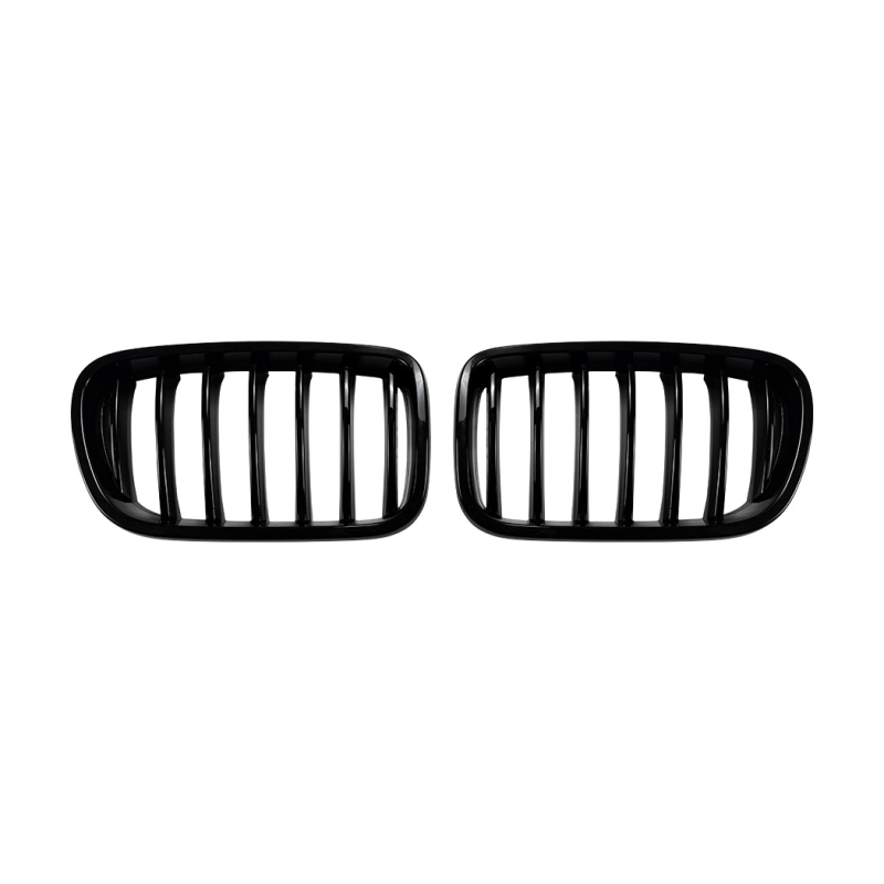 BMW X3 F25 2011-2013 Prednja rešetka branika, središnji dio, jednostruka/dvostruka linija, ABS plast