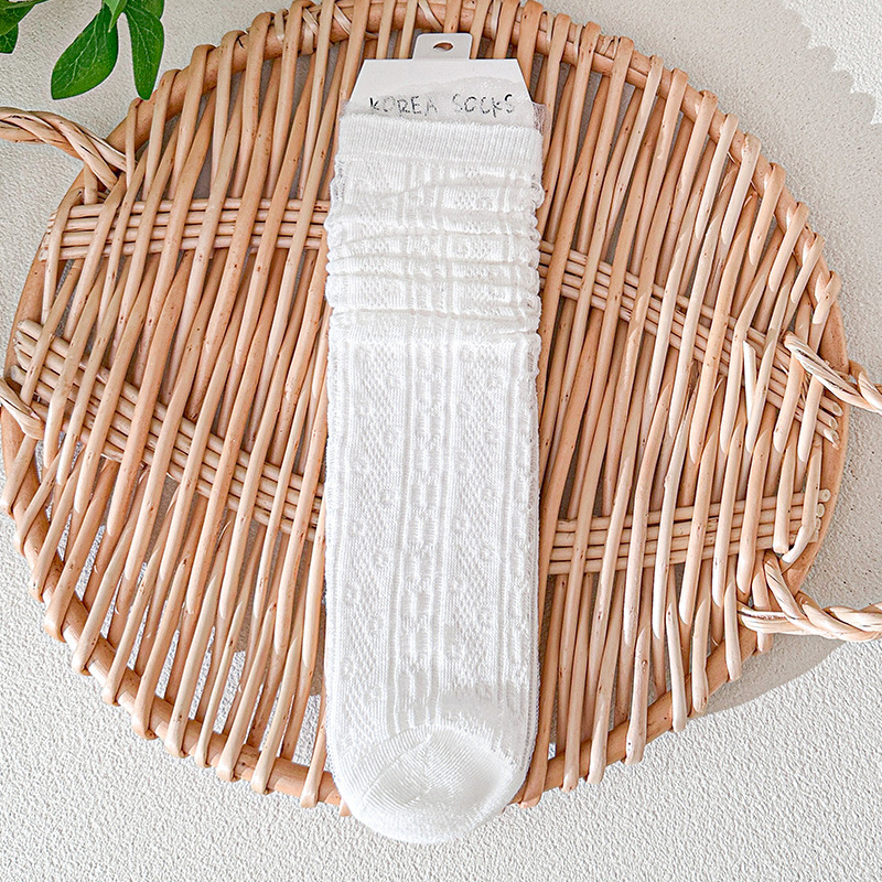 Dječje čarape iznad koljena s mrežicom, prozračne tanke od pamuka, za dob 3–8 godina