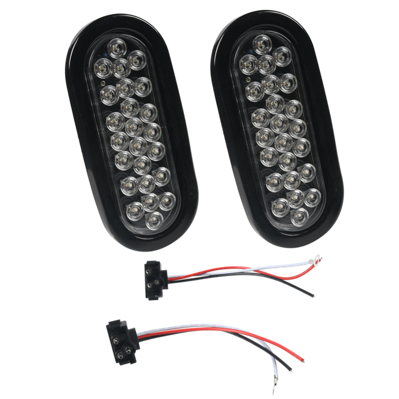 Zadnje svjetlo za prikolicu, 24 LED, 12V, 4.8W, SMD LED, ABS