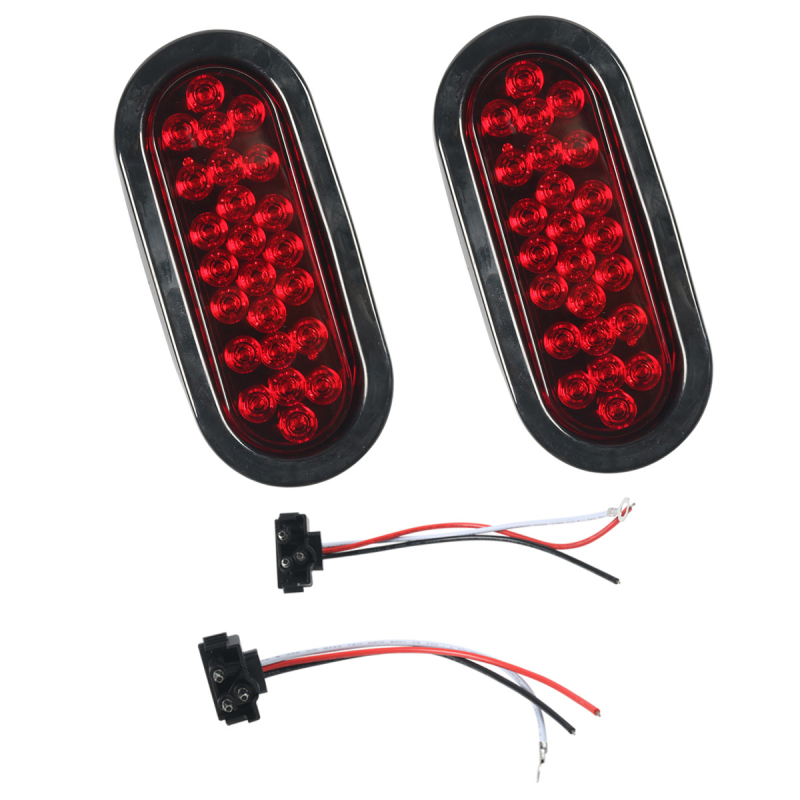 Zadnje svjetlo za prikolicu, 24 LED, 12V, 4.8W, SMD LED, ABS