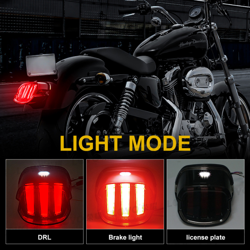 LED stražnje svjetlo za Harley motocikl — model LY-HLTL-005, 12W, 12V, 1080LM