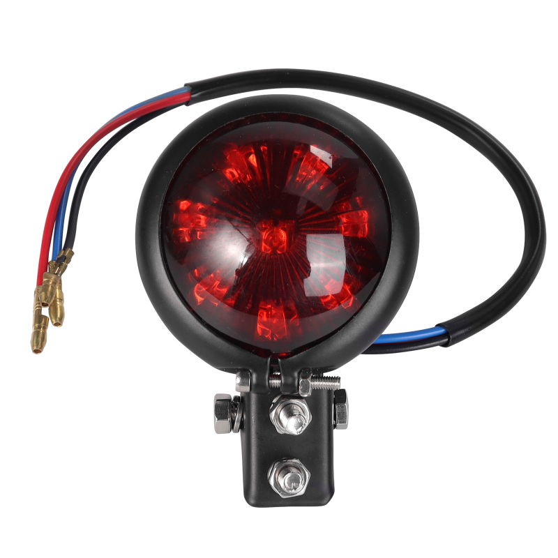 Motociklističko stražnje LED svjetlo, metalno kućište, 12V, 10W, model JCF-842-BL