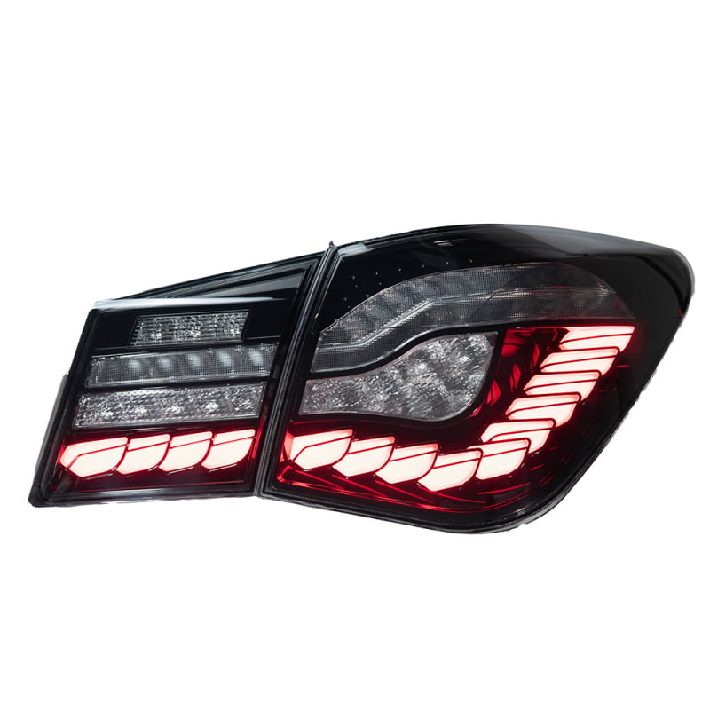 LED stražnja svjetla za Chevrolet Cruze 09-14, stil zmajevih ljuskica, 35W, 12V, kompatibilno Cruze 09-14