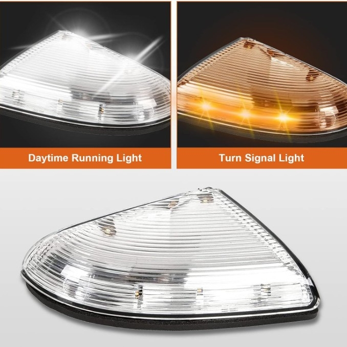 Signalna svjetlost Dodge Ram za bočni retrovizor – LED 2835, 5W, 12V, Model 680649aa68064948aa