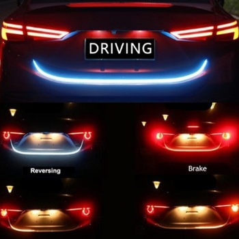 Hátulsó LED fénycsík autóhoz, 12V, 0,2A, SMD 5050, élettartam 500000 óra