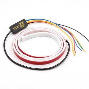 Hátulsó LED fénycsík autóhoz, 12V, 0,2A, SMD 5050, élettartam 500000 óra