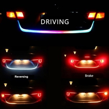 Hátulsó LED fénycsík autóhoz, 12V, 0,2A, SMD 5050, élettartam 500000 óra