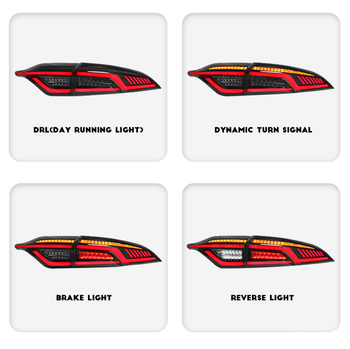 HCMOTIONZ LED hátsó lámpa Toyota Corolla 20-24, HC-KLL-6002