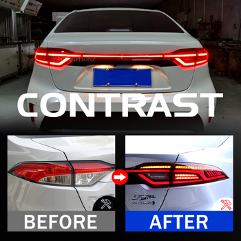 HCMOTIONZ LED hátsó lámpa Toyota Corolla 20-24, HC-KLL-6002