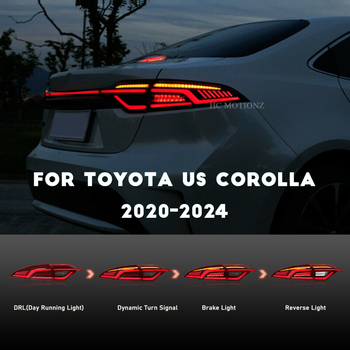 HCMOTIONZ LED hátsó lámpa Toyota Corolla 20-24, HC-KLL-6002