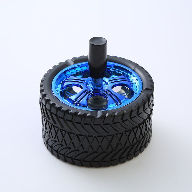 Autó hamutartó fedéllel, nyomás–rotációs zár, kerek kialakítás; Anyag: hidegen hengerelt lemez + PVC; logó nyomtatás; testreszabható; Márka: Jiahao