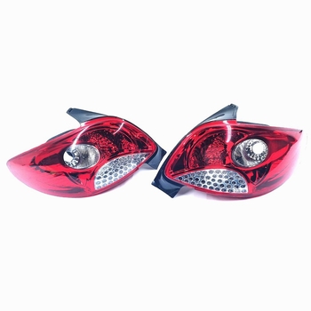 Stražnja svjetla za automobil 6350FX/6351FX za Peugeot 206 2009-2010, 25W 12V Halogen, PC+ABS