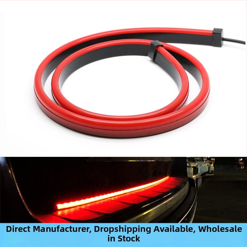 Vysoké LED brzdové svetlo pre auto, 2835 LED, 12V, 6W, 600 lm, univerzálna kompatibilita