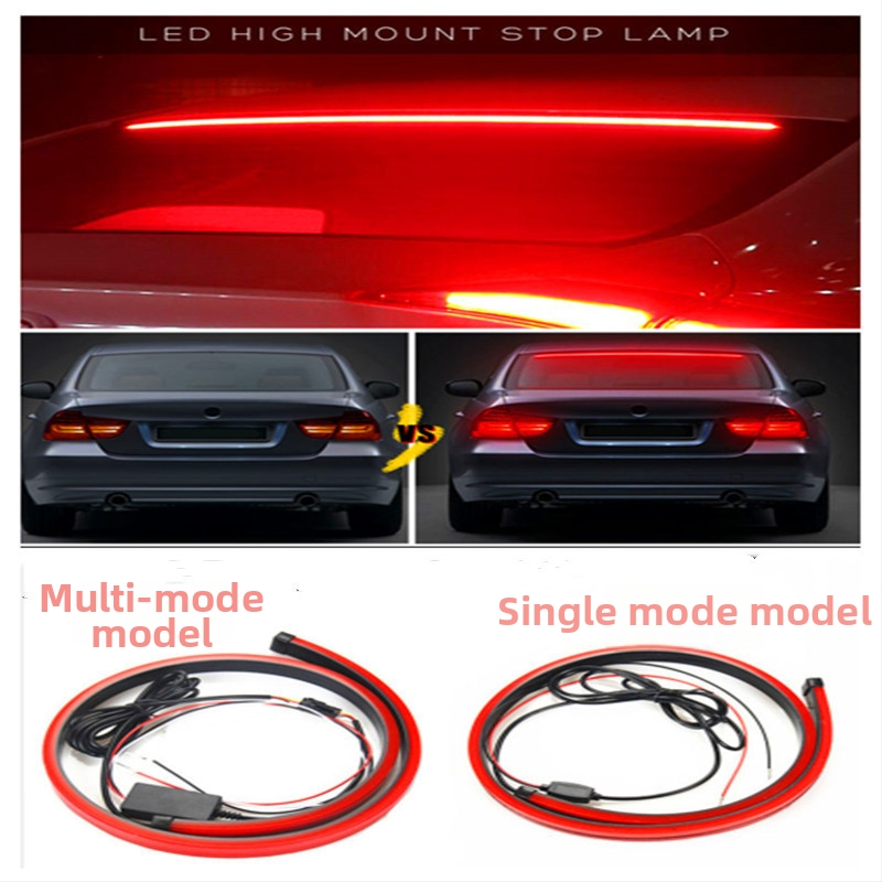 Vysoké LED brzdové svetlo pre auto, 2835 LED, 12V, 6W, 600 lm, univerzálna kompatibilita