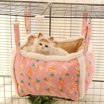 Fűből készült macskahammock, zárt téli fészek, függő macskaháló, Beijing-origin