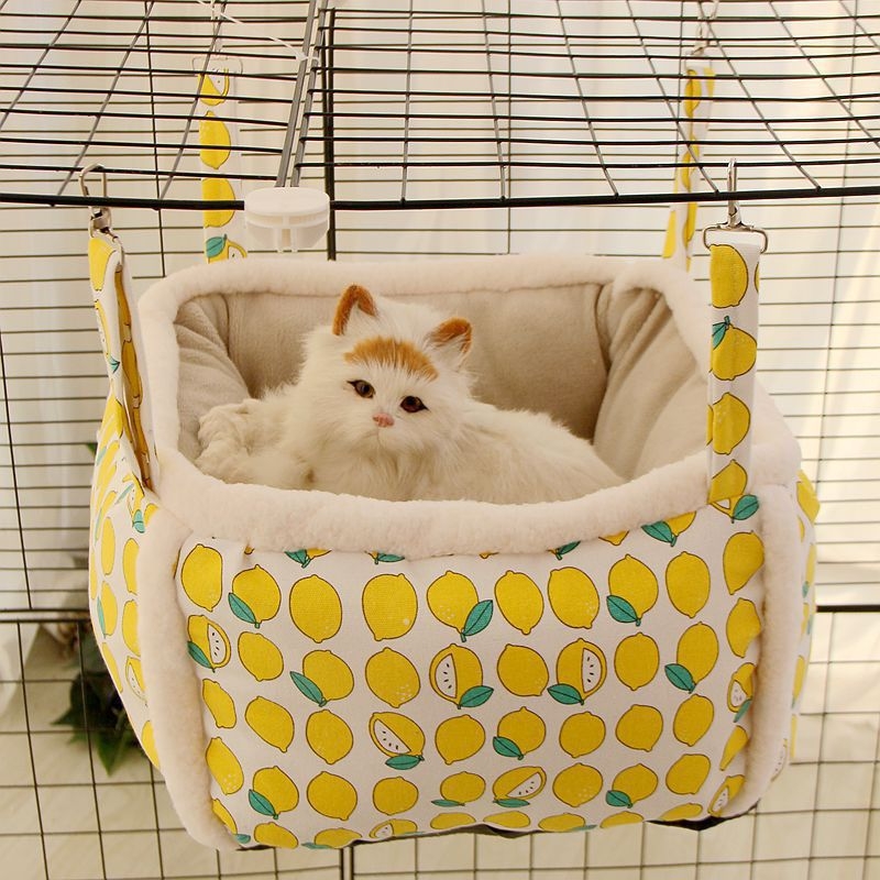 Fűből készült macskahammock, zárt téli fészek, függő macskaháló, Beijing-origin