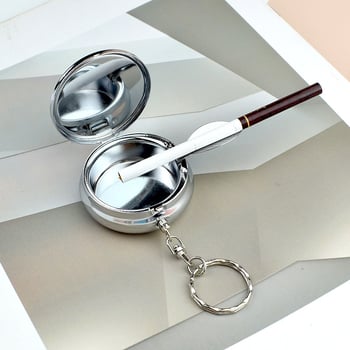 Fém mini hamutartó fedővel, hordozható, személyre szabott, üzleti ajándékhoz megfelelő