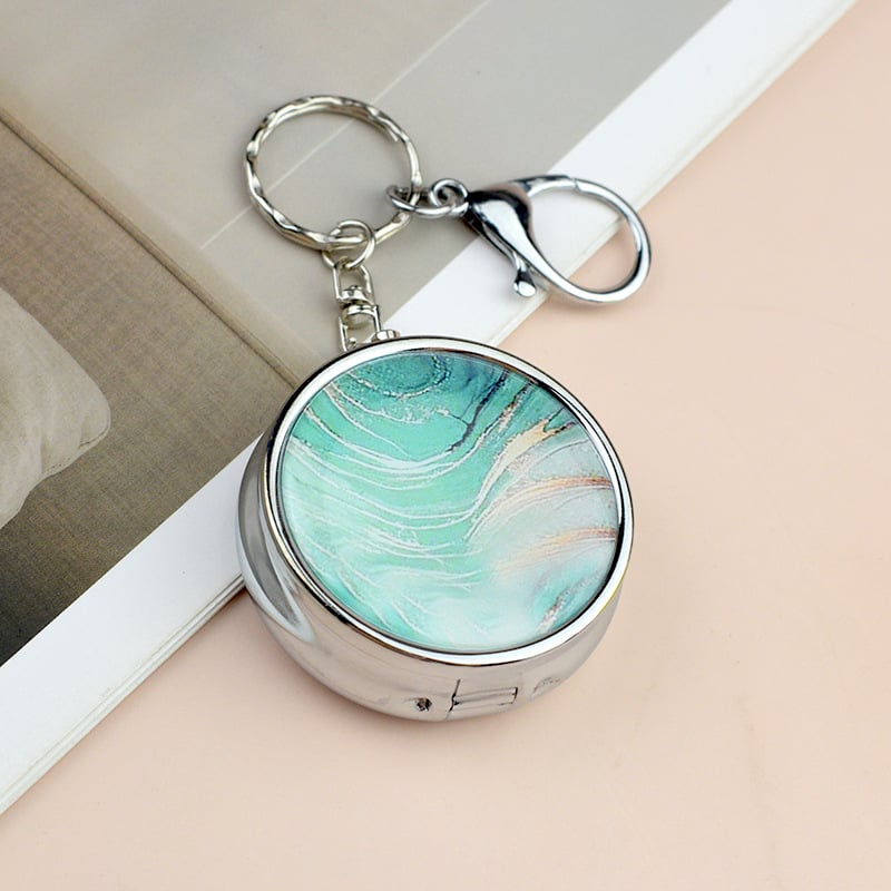 Fém mini hamutartó fedővel, hordozható, személyre szabott, üzleti ajándékhoz megfelelő