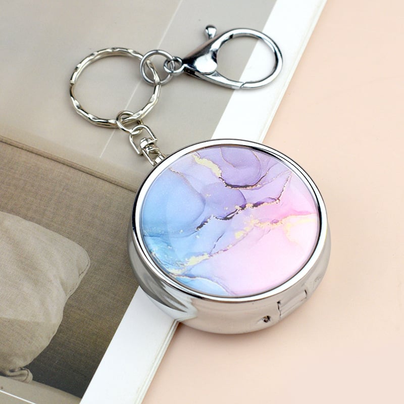 Fém mini hamutartó fedővel, hordozható, személyre szabott, üzleti ajándékhoz megfelelő