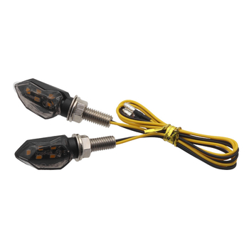 Motociklistički LED pokazivač smjera, 5-LED, 12V, model Zxd-414, plastično kućište