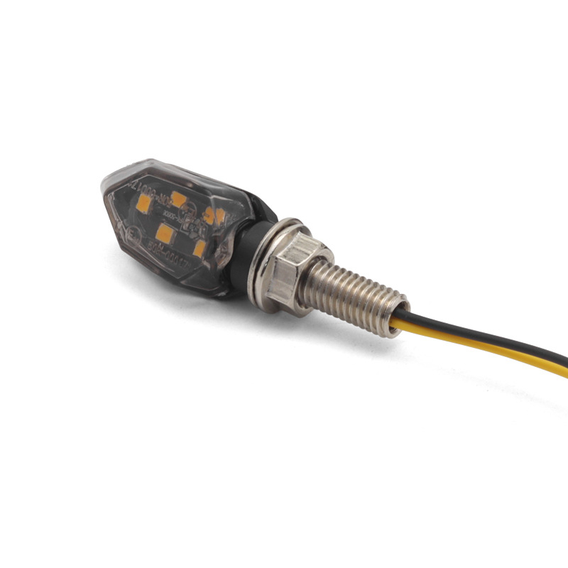 Motociklistički LED pokazivač smjera, 5-LED, 12V, model Zxd-414, plastično kućište