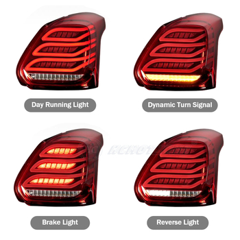 LED komplet zadnjeg svjetla za Suzuki Swift 17-22 – PC+ABS, 12V, 35W, 80000h