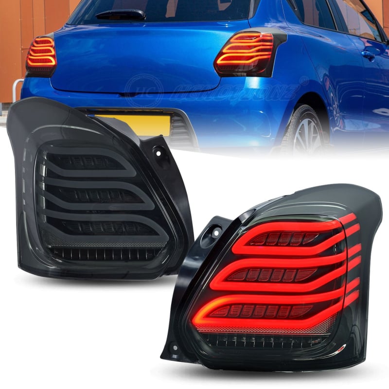 LED komplet zadnjeg svjetla za Suzuki Swift 17-22 – PC+ABS, 12V, 35W, 80000h