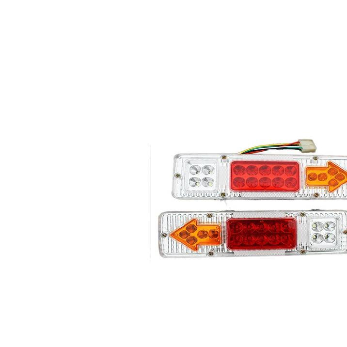 LED hátsó lámpa egység elektromos háromkerekűhöz, fék-, index- és menetfénnyel – 12V/48V/60V univerzális kompatibilitás