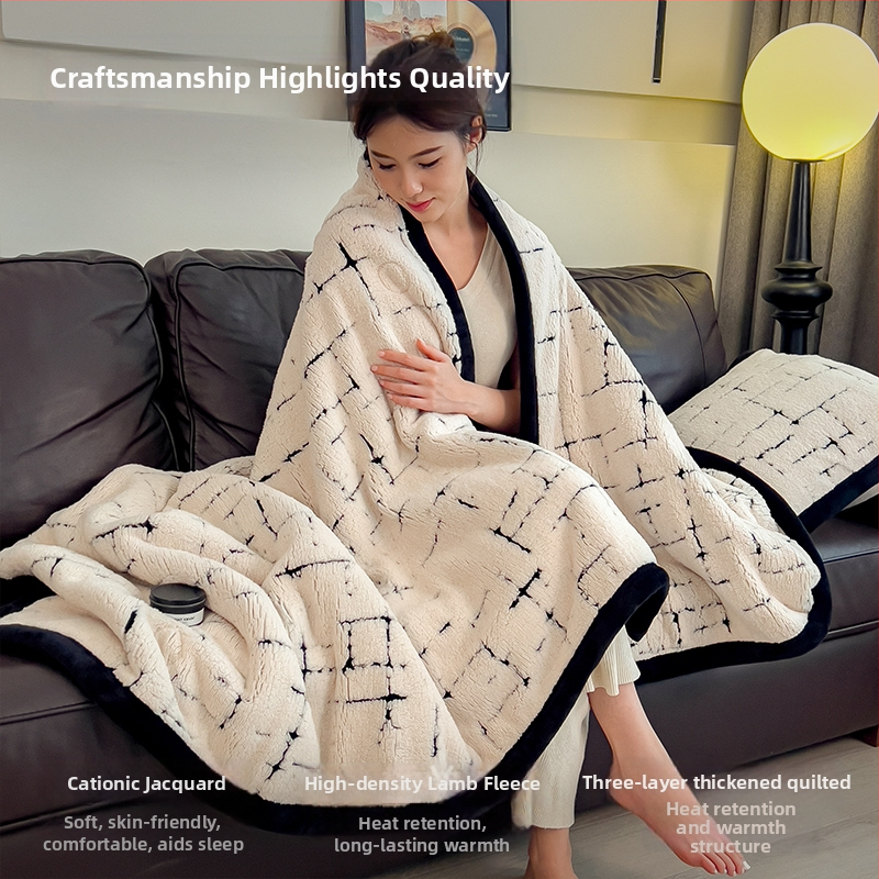 Zimska deka, poliestersko vlakno, 300 g/m², jednostavan modern stil