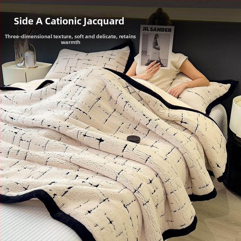 Zimska deka, poliestersko vlakno, 300 g/m², jednostavan modern stil