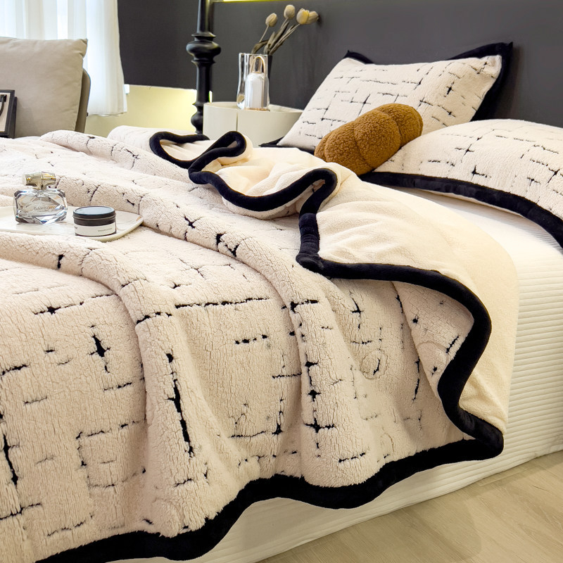 Zimska deka, poliestersko vlakno, 300 g/m², jednostavan modern stil