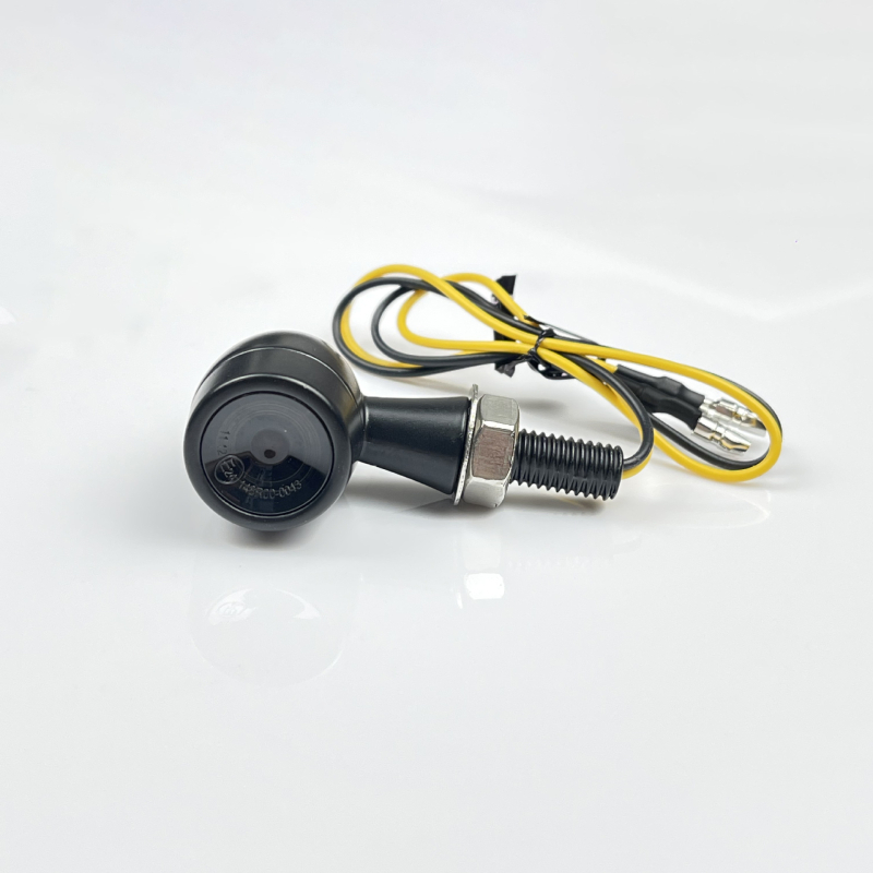 LED mini kuglasti pokazivač smjera za motocikl, metalno kućište (PC + cinkov spoj), 12V, model MQ-3010