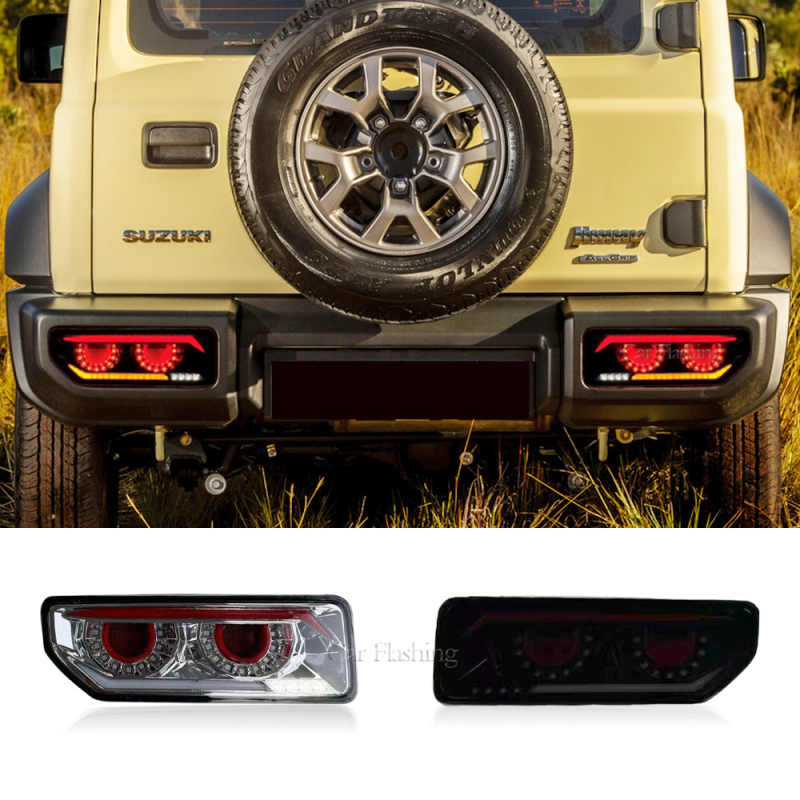 Zadnje svjetlo za Suzuki Jimny 2019-2024 – ABS+LED, 12V, 10W, 1000LM, sekvencijalni signal i svjetlo za kočenje