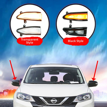 Nissan LED signalizator u retrovizoru s efektom tekuće vode, 12V, 5W, 3500K, model ZSBQ202302241059