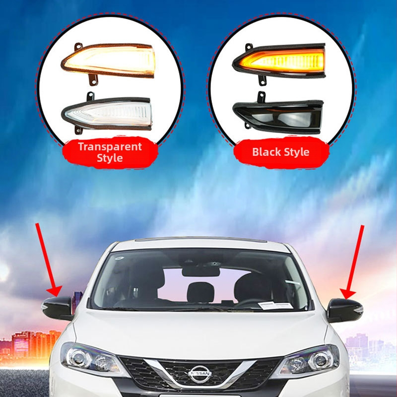 Nissan LED signalizator u retrovizoru s efektom tekuće vode, 12V, 5W, 3500K, model ZSBQ202302241059