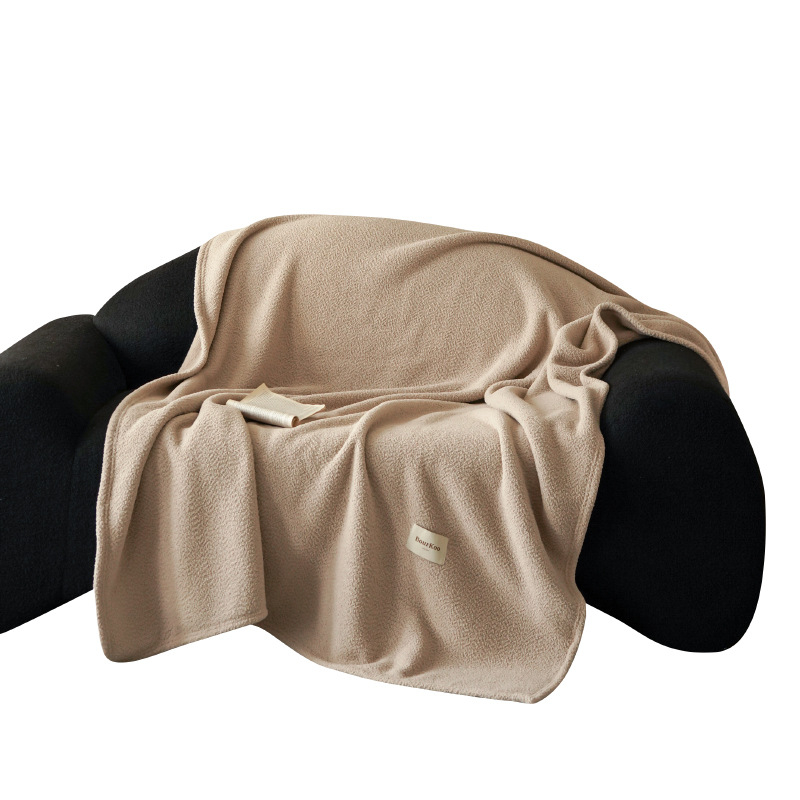 Ćebe – Poliester koral pliš, 300–500 g, Moderan minimalistički stil, Za sve sezone