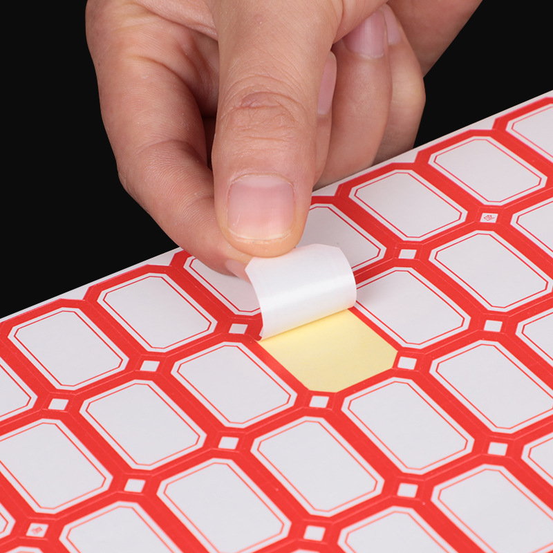 Χειρόγραφες αυτοκόλλητες ετικέτες, μοντέλο CY7520, 68 ετικέτες ανά σελίδα, αδειοδοτημένη ιδιωτική ετικέτα