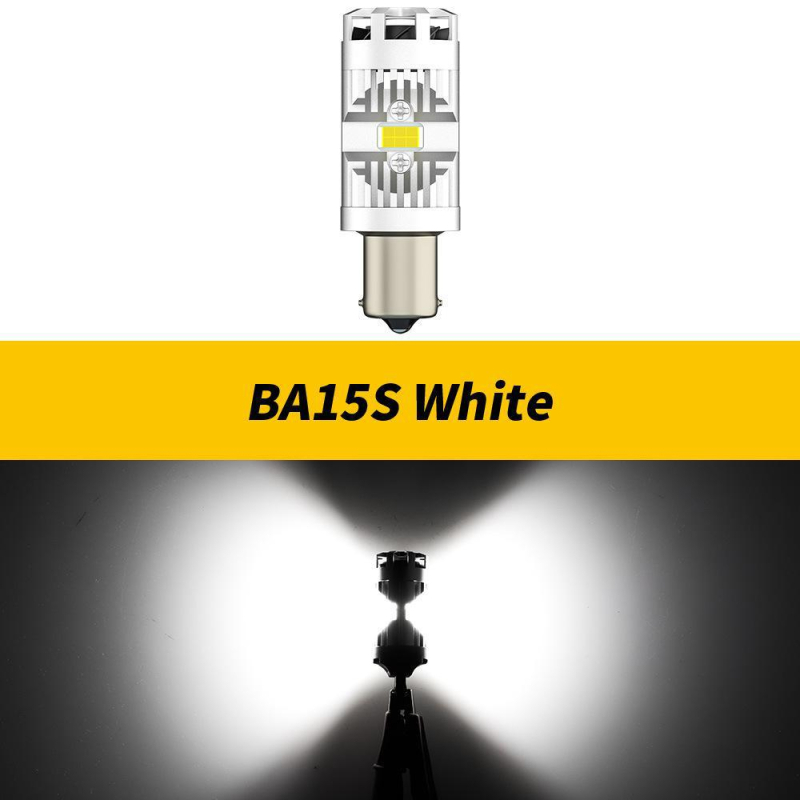 Automobilska LED žarulja za signalizaciju 3570, visoka svjetlina, dekodiranje, anti-flicker, s malim ventilatorom, 12V, 25W, 6500K, trajnost 30000h