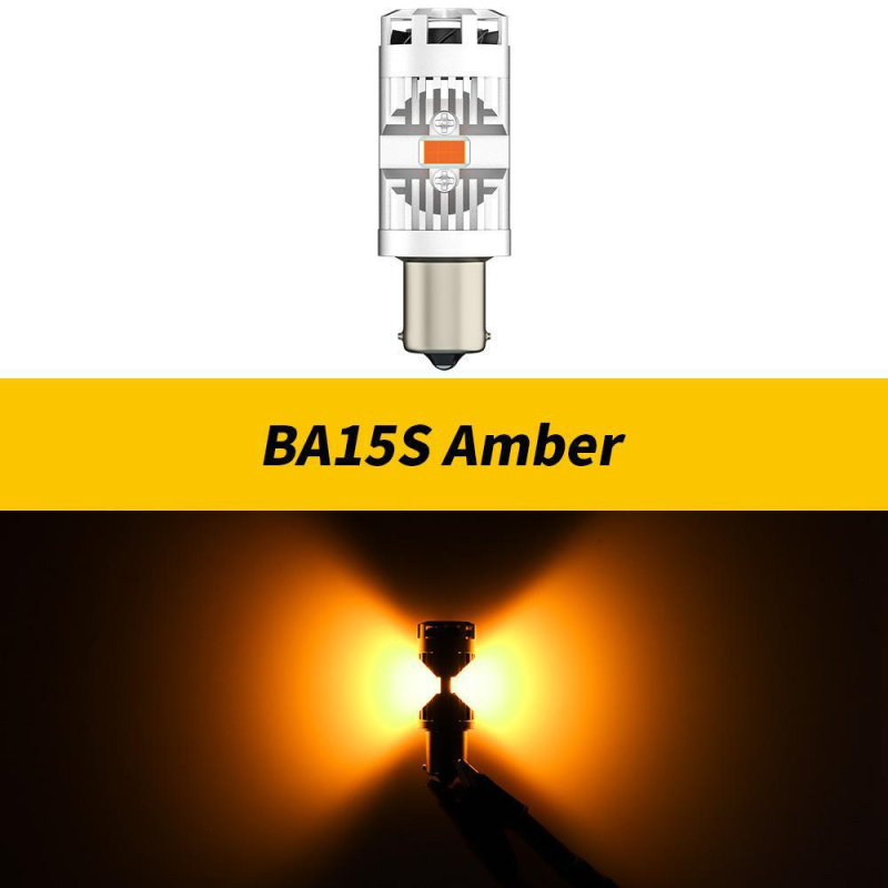Automobilska LED žarulja za signalizaciju 3570, visoka svjetlina, dekodiranje, anti-flicker, s malim ventilatorom, 12V, 25W, 6500K, trajnost 30000h