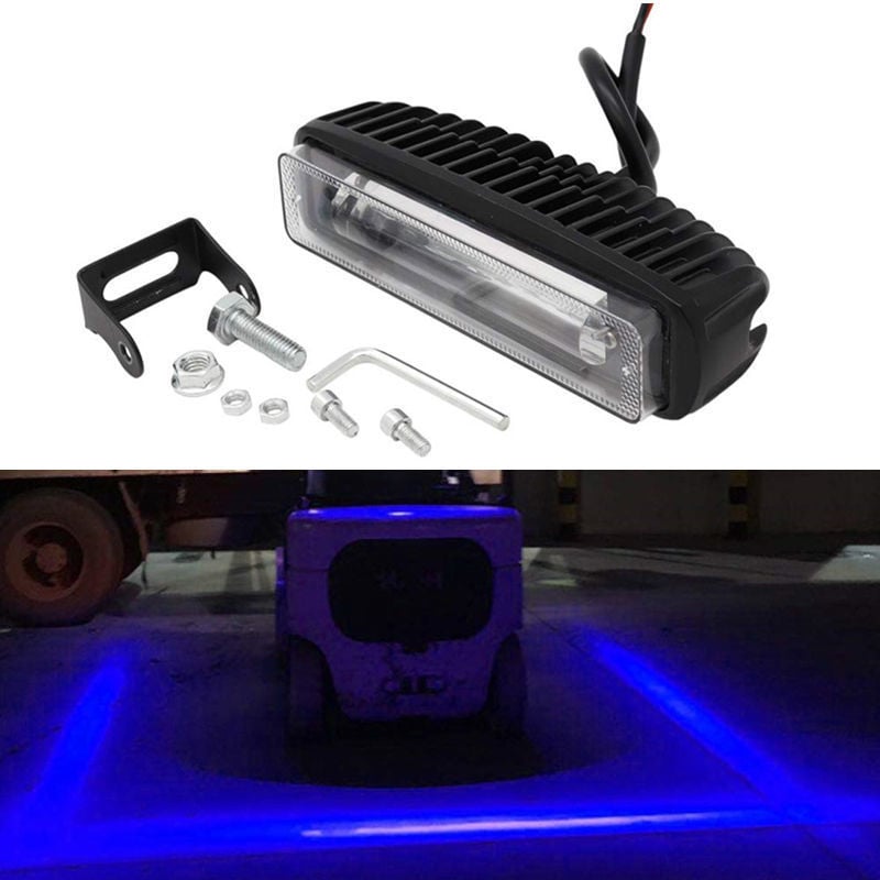 LED traka za viličara - upozoravajuće svjetlo, 20W, 10-80V, kaljeno staklo, vijek trajanja 1000 h