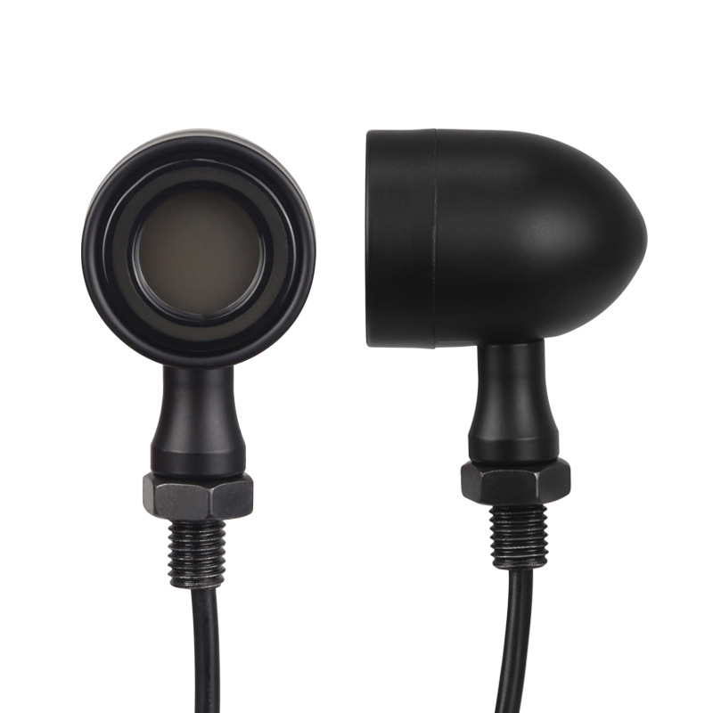 Motociklistički LED pokazivač smjera – 3 LED, 12V, aluminijska legura, trofunkcionalni indikator, model Zxd-76
