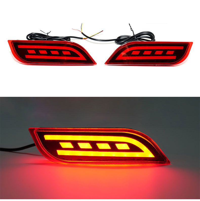 Zadnje svjetlo stražnjeg branika Subaru WRX s dvostrukom funkcijom, 2835 LED, 12V, 3W