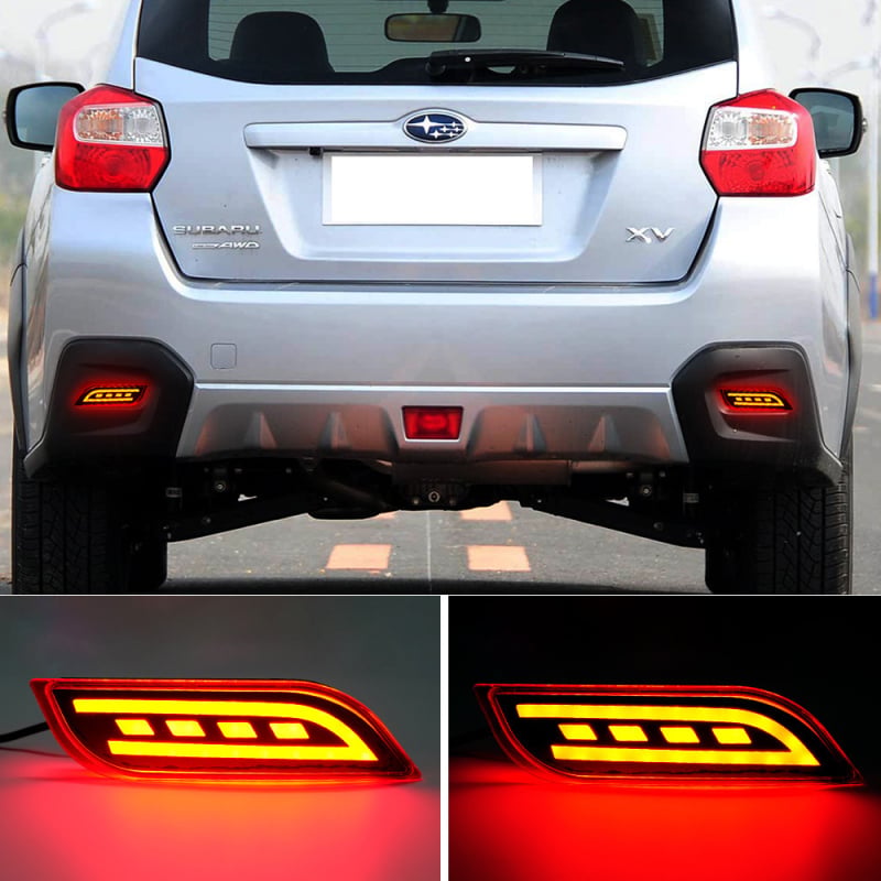 Zadnje svjetlo stražnjeg branika Subaru WRX s dvostrukom funkcijom, 2835 LED, 12V, 3W