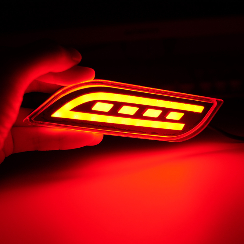 Zadnje svjetlo stražnjeg branika Subaru WRX s dvostrukom funkcijom, 2835 LED, 12V, 3W