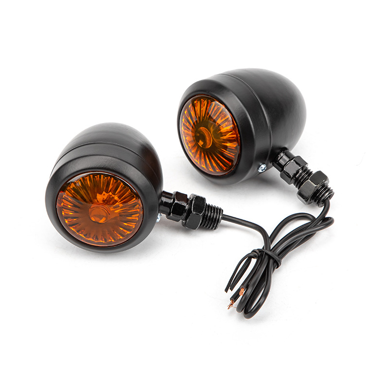 JS Jednolinijski pokazivač smjera za motocikl, Halogen, 12V, 10W, kompatibilan sa 12V jednocilindarskim motorima
