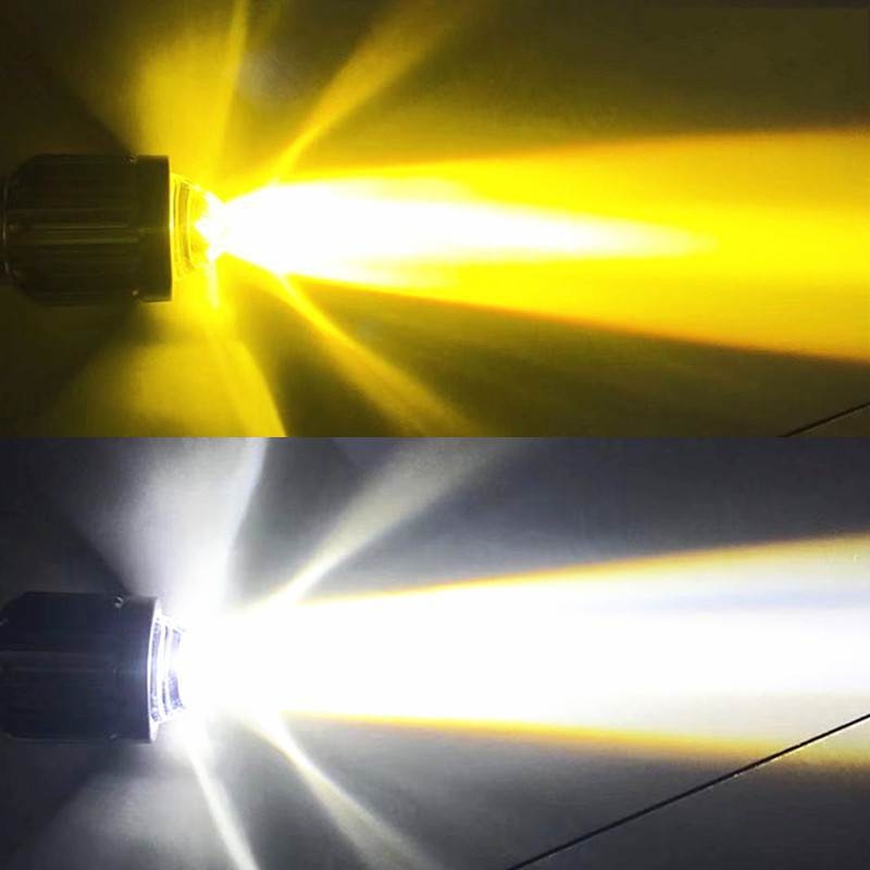 LED svjetlo za motocikl s lećom, model H4/H6, 30W, 1000 lm, 12–80V, IP67 zaštita.