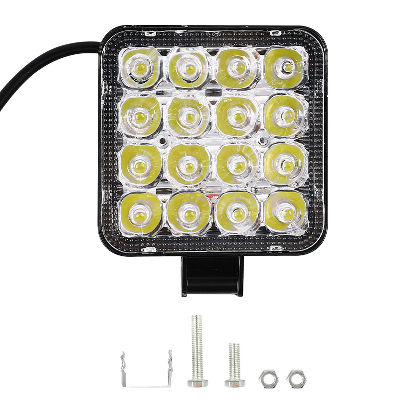 LED radna svjetiljka za terensko vozilo, aluminijsko kućište, 48W, 12-80V, prilagodljiva proizvodnja